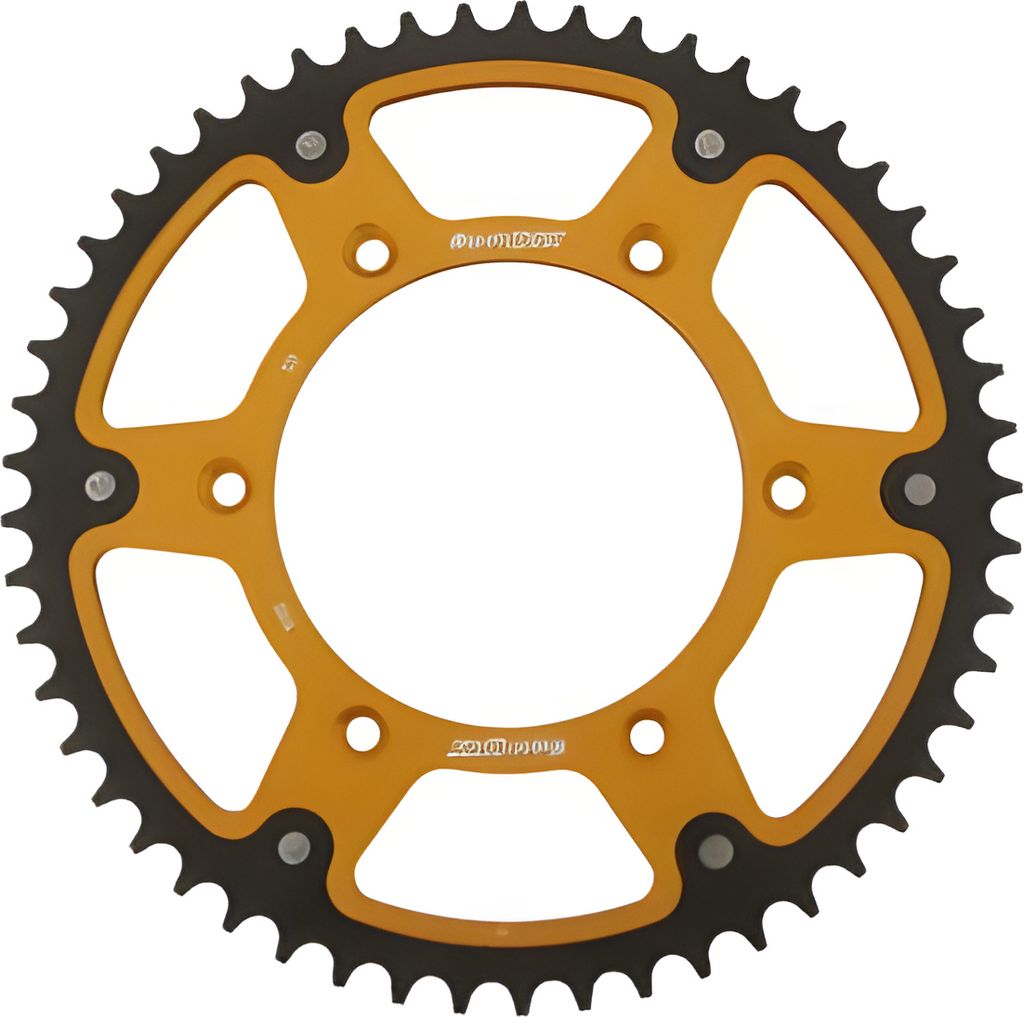 Hinteres Ritzel 899 53 Stealth (Stahl/Aluminium) Für Ktm Sx/Exc (Jtr897.53) Goldfarben