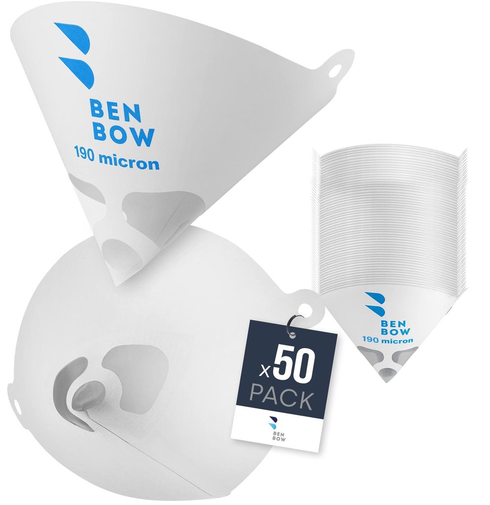Setacci per vernici BenBow con inserto in nylon 190µ, 50 Immagine del prodotto 