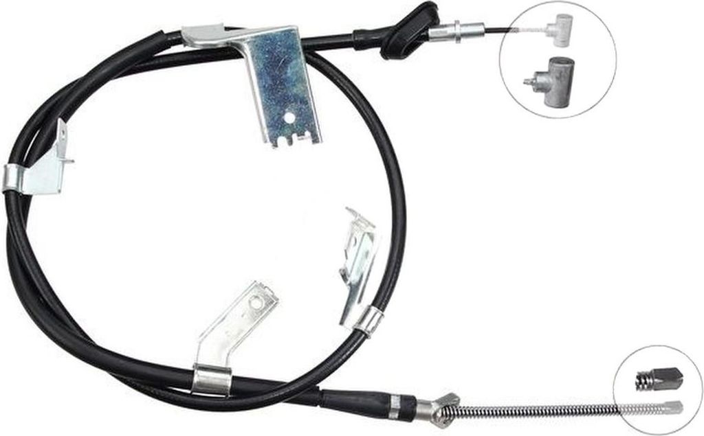 A.B.S. Handbremsseil Seilzug Feststellbremse für OPEL AGILA (B) (H08) K13860