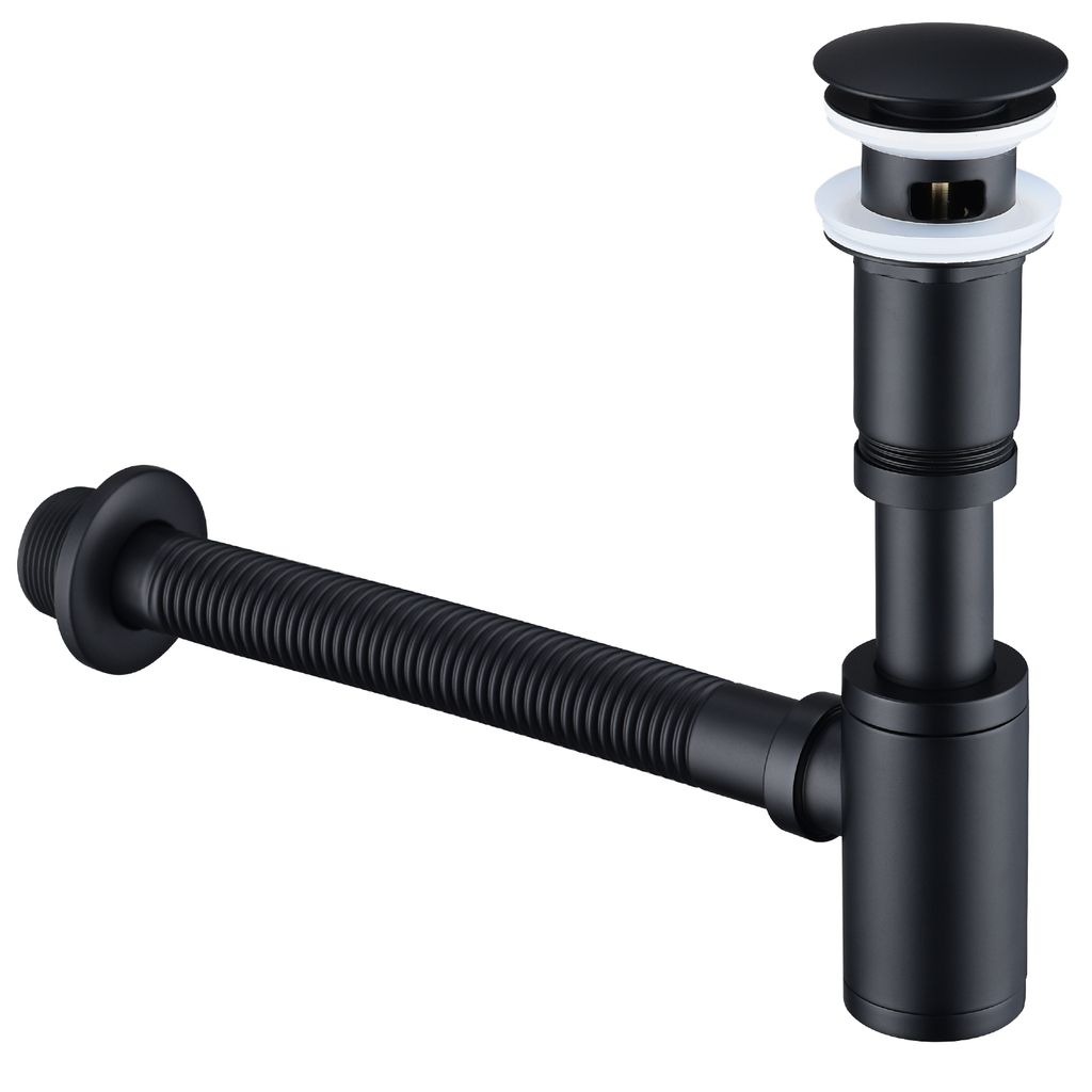Universal Röhrensiphon Set für Waschbecken Waschtisch Bad Produktbild 1