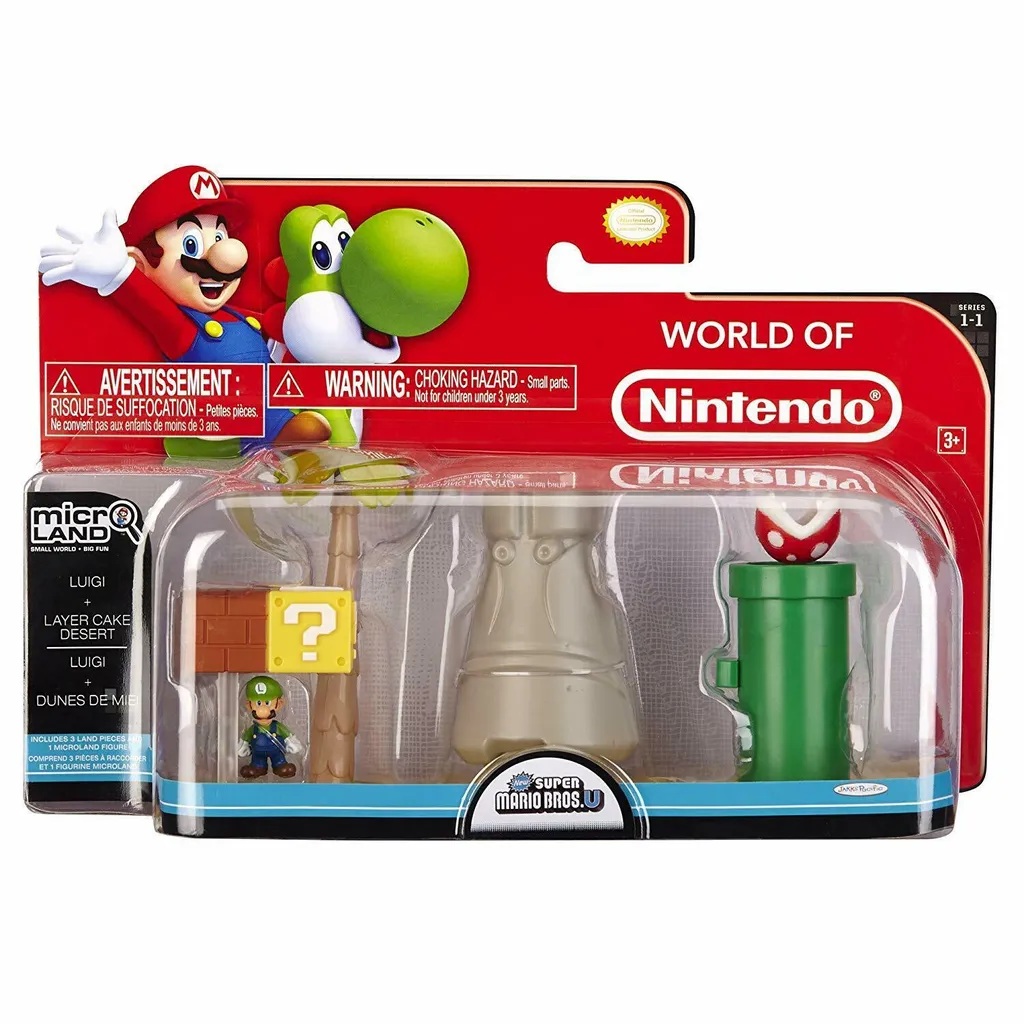 Nintendo W1 3pak Gâteau de couches Désert Luigi 68547 pour Bébé Garçon