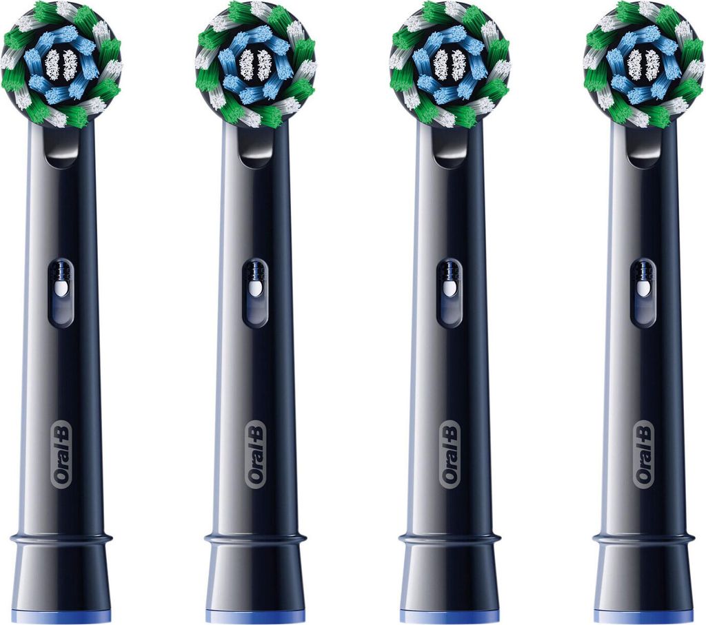 4 Oral-B PRO Cross Action schwarz Zahnbürstenaufsätze Produktbild 4