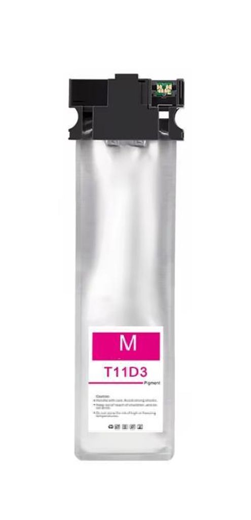 Tintenpatrone kompatibel mit Epson C13T11D340 magenta für Produktbild 