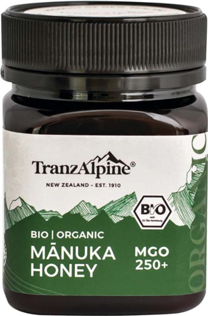 Hoyer - TranzAlpine - Manukahonig MGO 250+ (250g) Produktbild 
