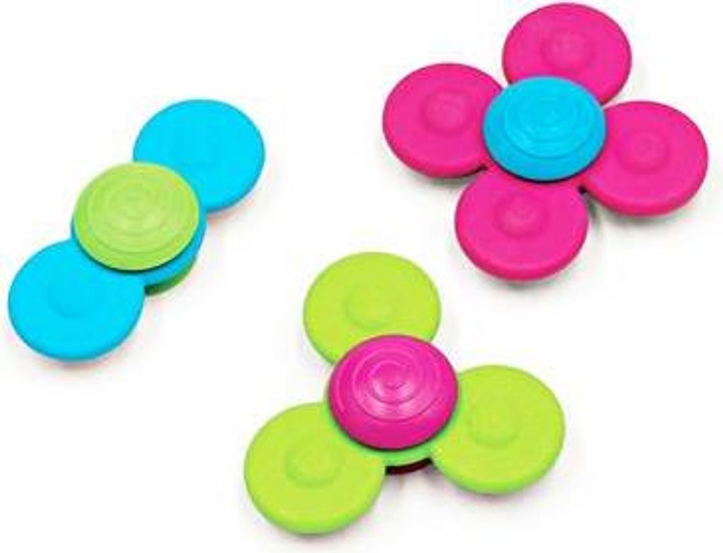 Tomy Fat Brain senzorická hračka Whirly Squigz - 3-dielna Obrázok produktu 