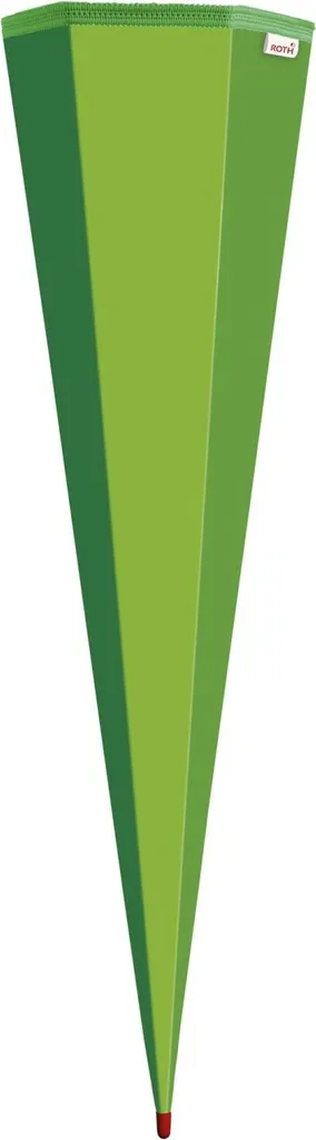 Cône de Rentrée Scolaire à Garnir Vert 85 cm - Pour Cadeaux et Friandise
