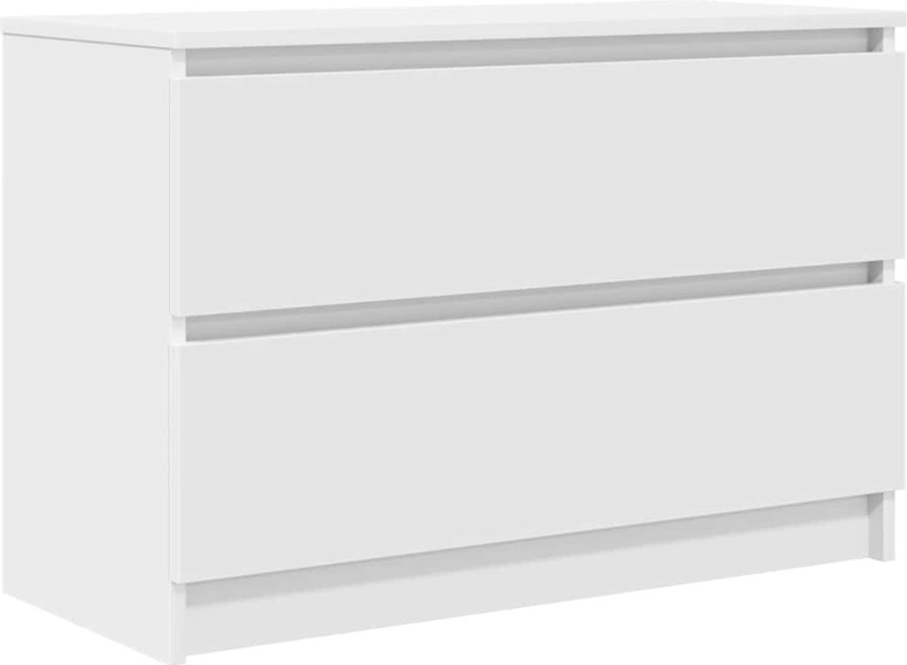 TV-Schrank Weiß 80x35x54 cm Holzwerkstoff