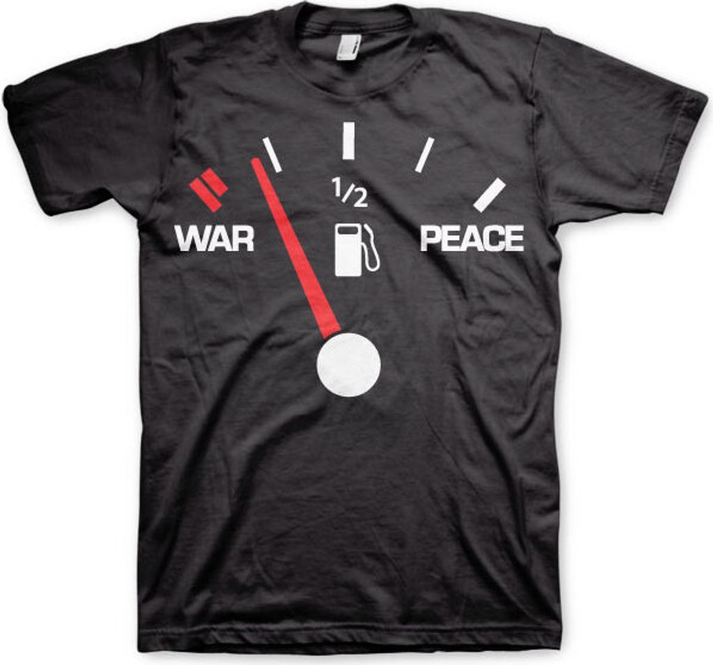 War & Peace Gauge T-Shirt - XX-Large - Black