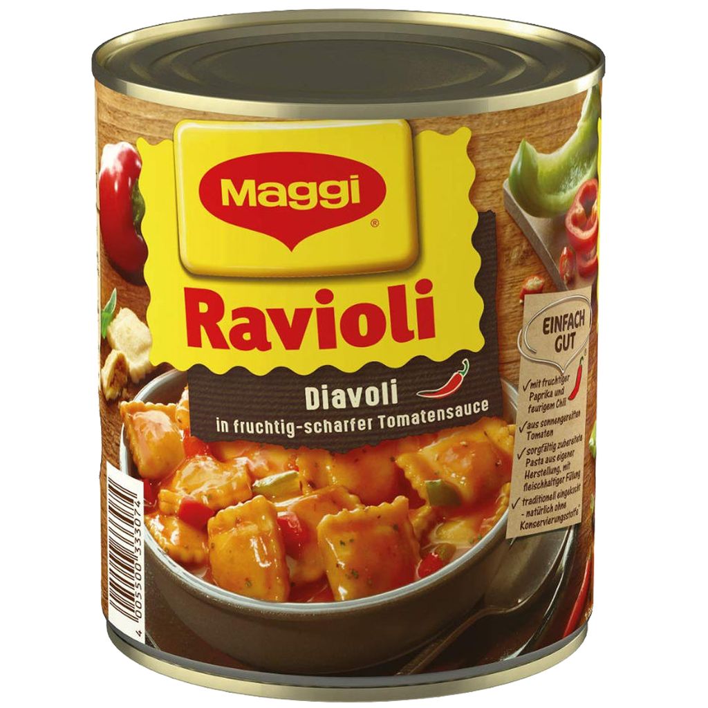 Maggi® Ravioli Diavoli hotové jedlo 800,0 g Obrázok produktu
