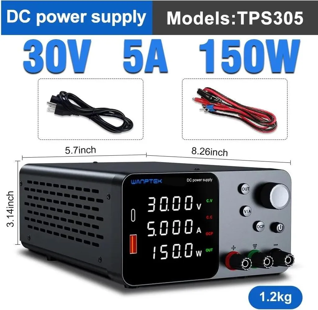 Alimentation stabilisée continue 30V 5A TPS305 pour maintenance mobile