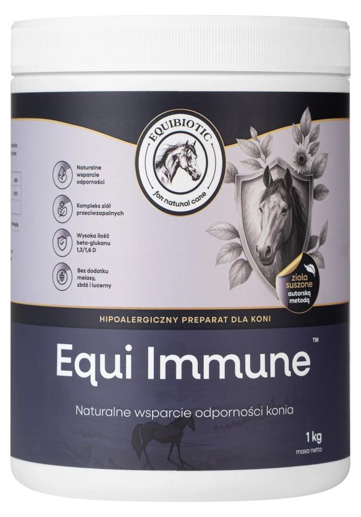 Equibiotic Ergänzungsfuttermittel Pferd Für Immunsystem Und Regeneration, Hipoallergen, Für Rekonvaleszenz Pferd, 1 Kg