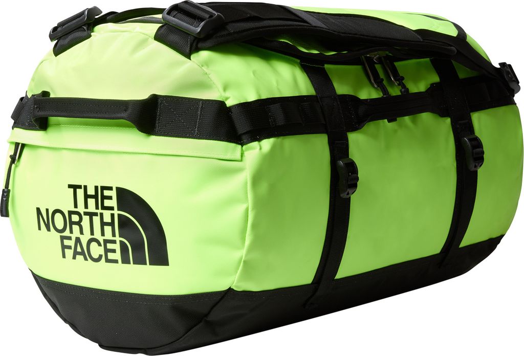 The North Face Reise/-Sporttasche Rucksack Base Camp Duffel S Safety Green-TNF Black