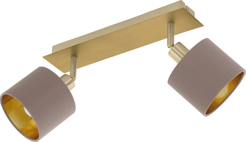 Eglo 97537 VALBIANO E14 double plafonnier 320x70mm laiton Image du produit 
