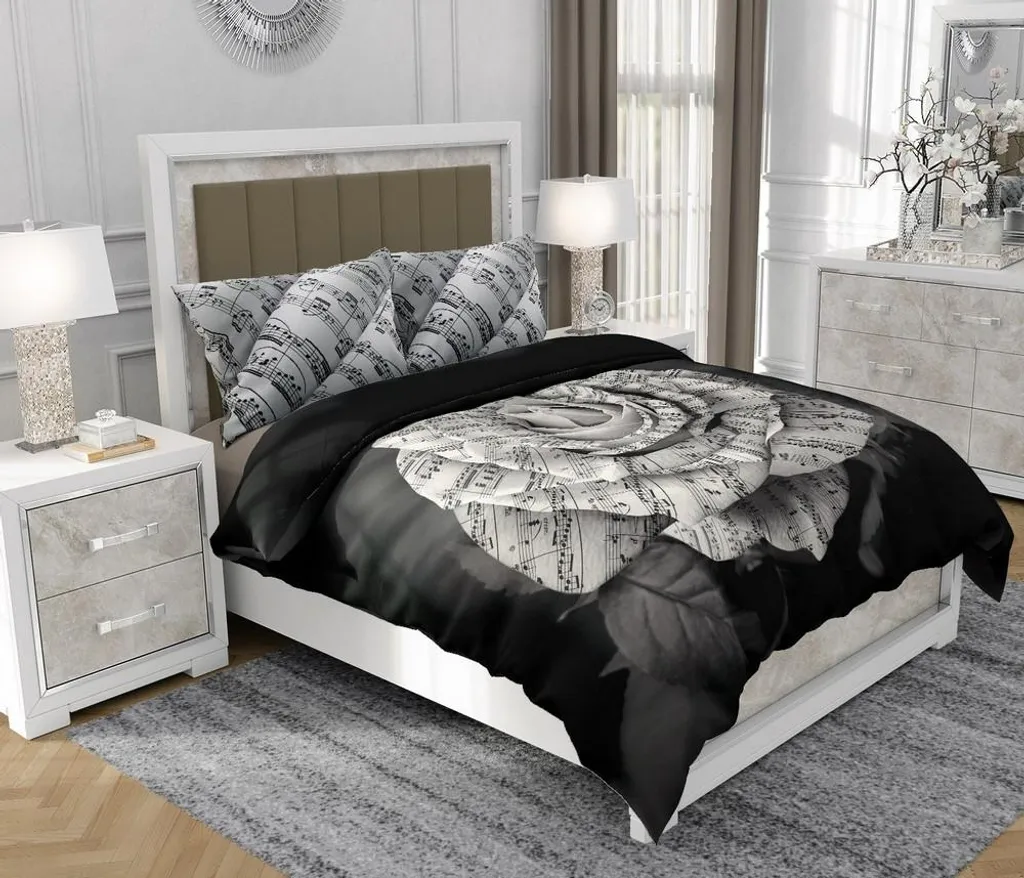 Biancheria da Letto SOVIO 140x200cm in Cotone Design Multicolore