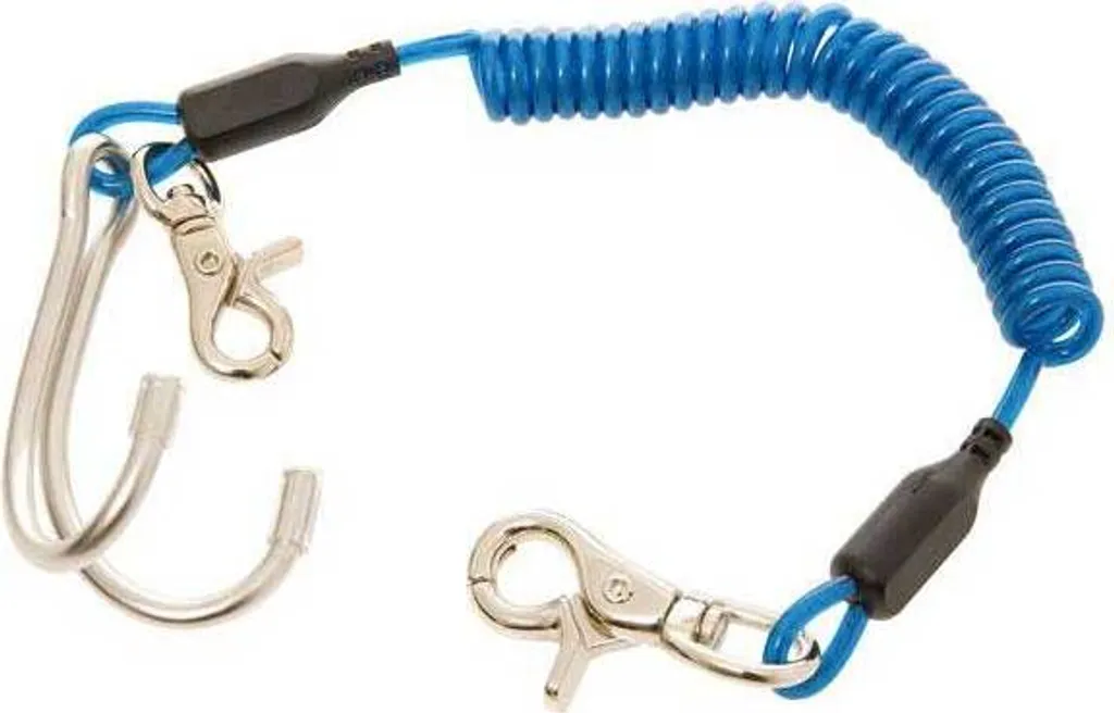 Crochet de courant double en inox renforcé pour installation électrique