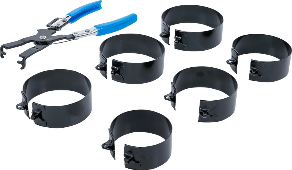 Kit Montaggio Pistoni 7 Pezzi | Stringifasce a Cricchetto Professionale - 2