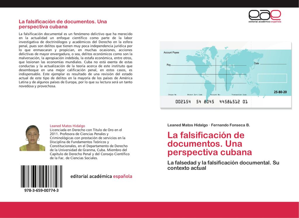 La falsificación de documentos. Una perspectiva cubana