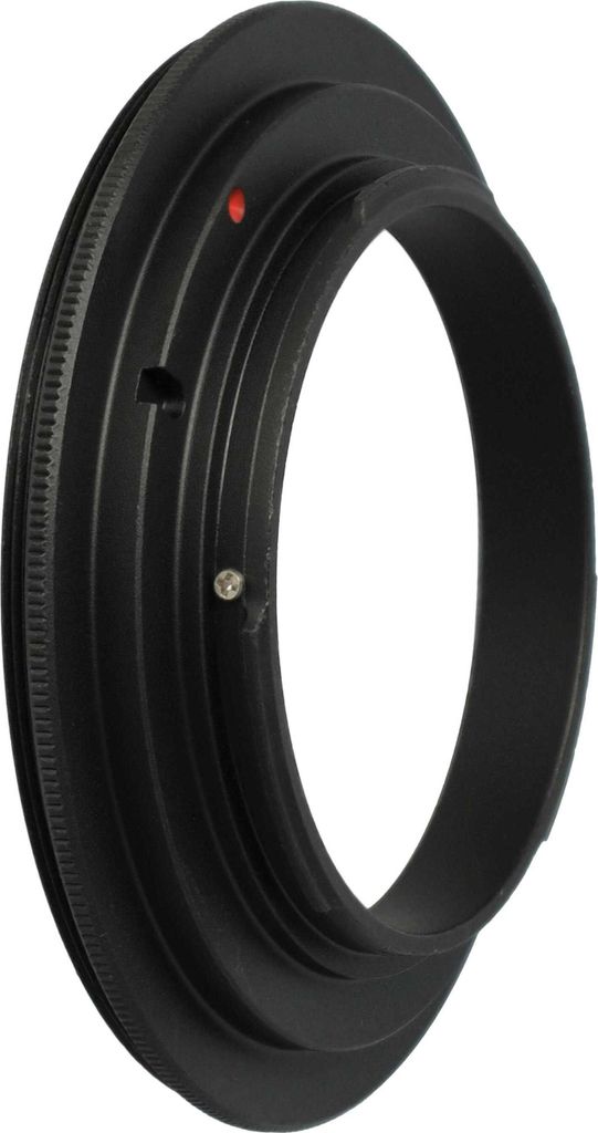 vhbw 72 mm Retroadapter kompatibel mit Canon EOS 600D, 5D, 5D Mark III, 450D, 50D, 500D, 40D, 5D Mark II, 550D Kamera - Umkehrring für 72 mm Objektiv