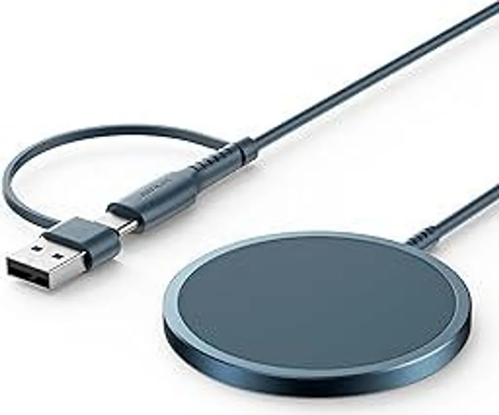 Caricatore Wireless 15W JSAUX Compatibile MagSafe iPhone 16/15/14
