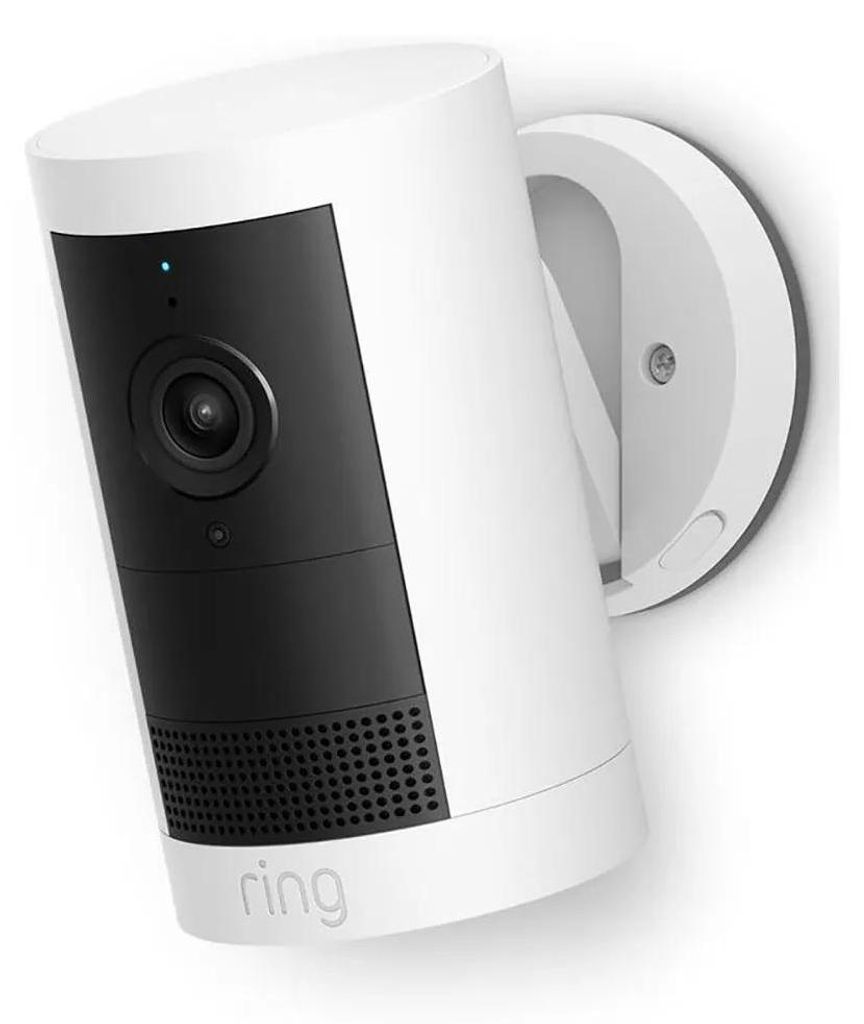 Amazon B0D23Y1N3Y Amazon Ring Outdoor Camera Plus White Immagine del prodotto 