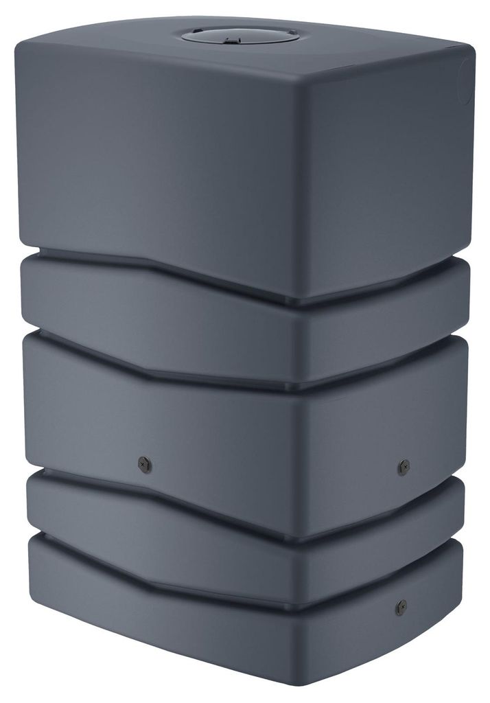 Regentonne eckig NEPTUN 450 Liter anthrazit inkl. Hahn Produktbild 