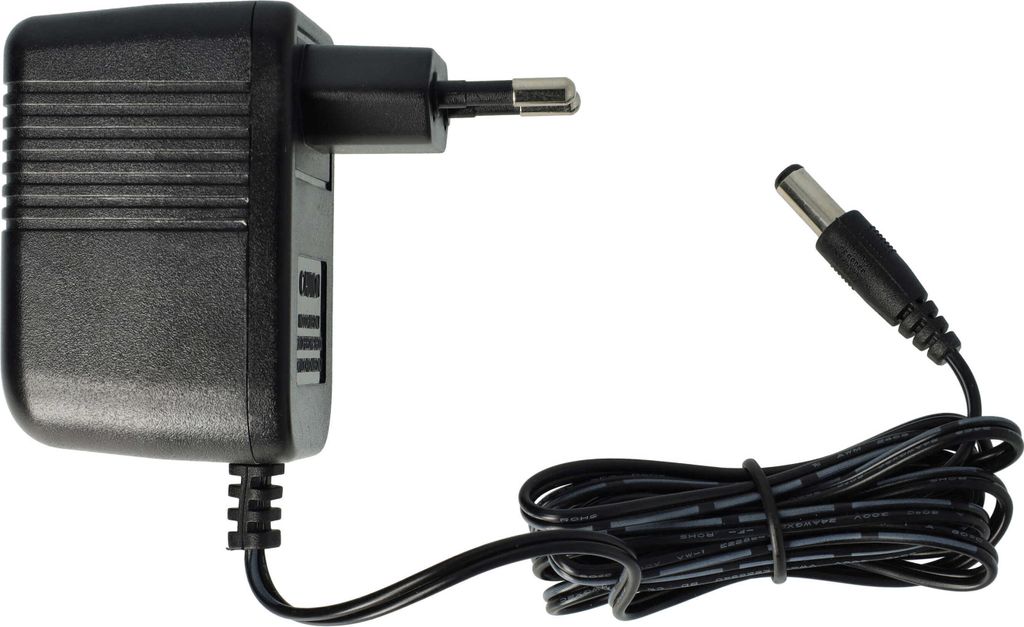 vhbw Ladegerät kompatibel mit AEG Rapido 12V, AG 4112, ACE 4112 Aventure Handstaubsauger, Akkustaubsauger - 1,5 m