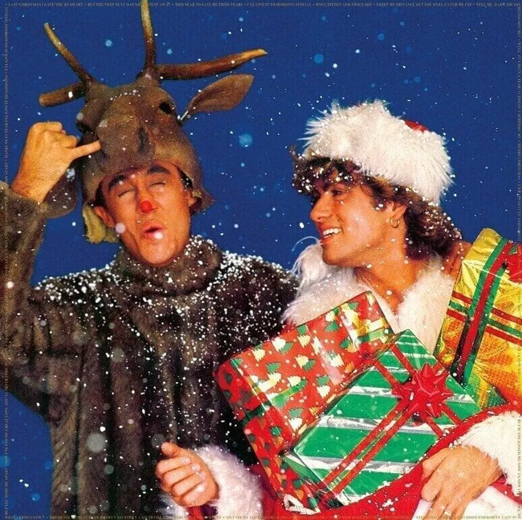 Vinyle Wham Last Christmas 12" Blanc Idée Cadeau Musique Noël Édition