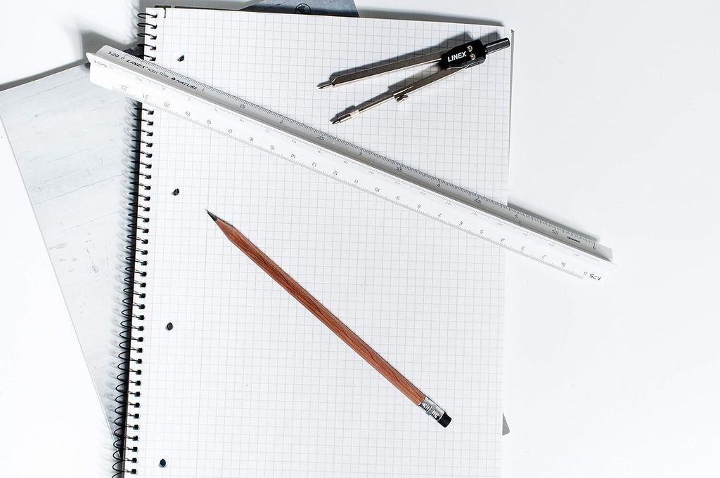 Linex 25 Zirkel-Set 4-teilig, inkl. Einsatz mit Kniegelenk, Produktbild 