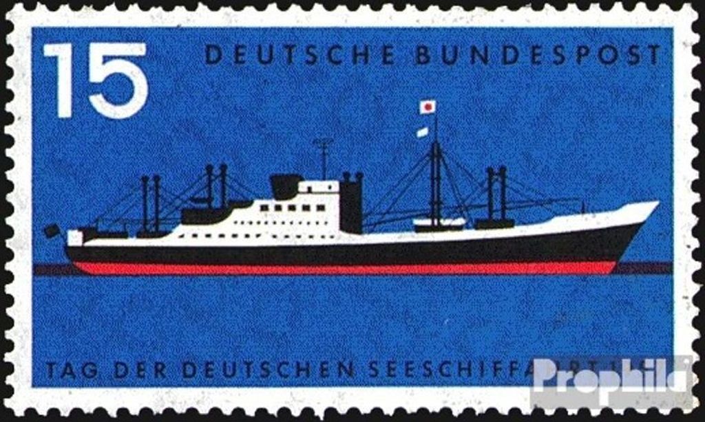 Briefmarken BRD (BR.Deutschland) 1957 Mi 257 (kompl.Ausg.) FDC Tag der deutschen Seeschiffahrt
