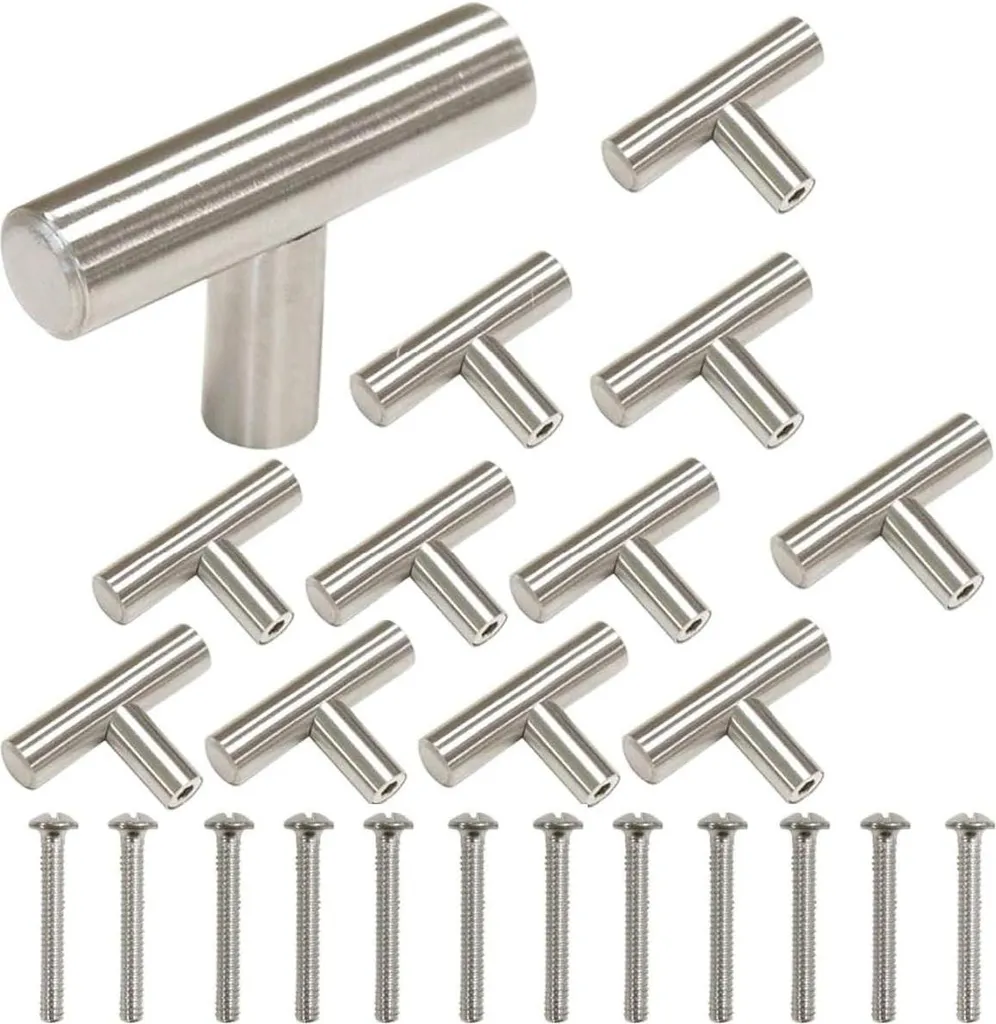 Rénover vos meubles : 12 boutons de chargement en inox T ultra résistants