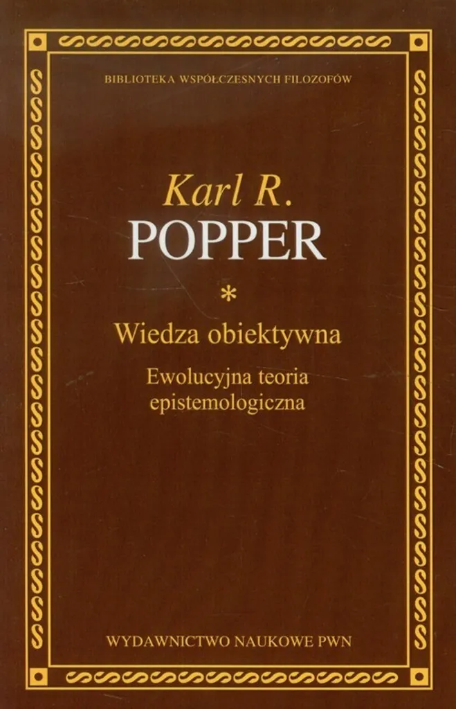 Livre Philosophie Karl Popper La Connaissance Objective Polonais