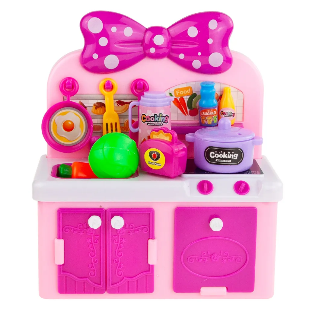 Cuisine pour enfants avec évier et brûleur Set-X20 en bois durable - 2