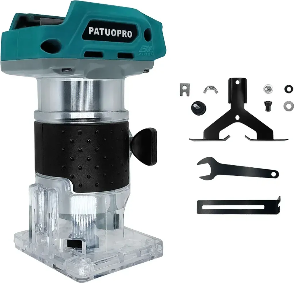 Fresatrice per legno, 30000 giri/min, motore brushless, senza batteria