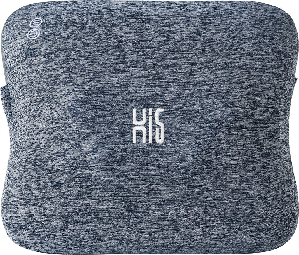 Hi5 Bravo Shiatsu-Massagekissen mit Wärmefunktion, 4 Massageköpfe, Abschaltautomatik, waschbarer Bezug für Schultern, Nacken, Rücken und Beine ...