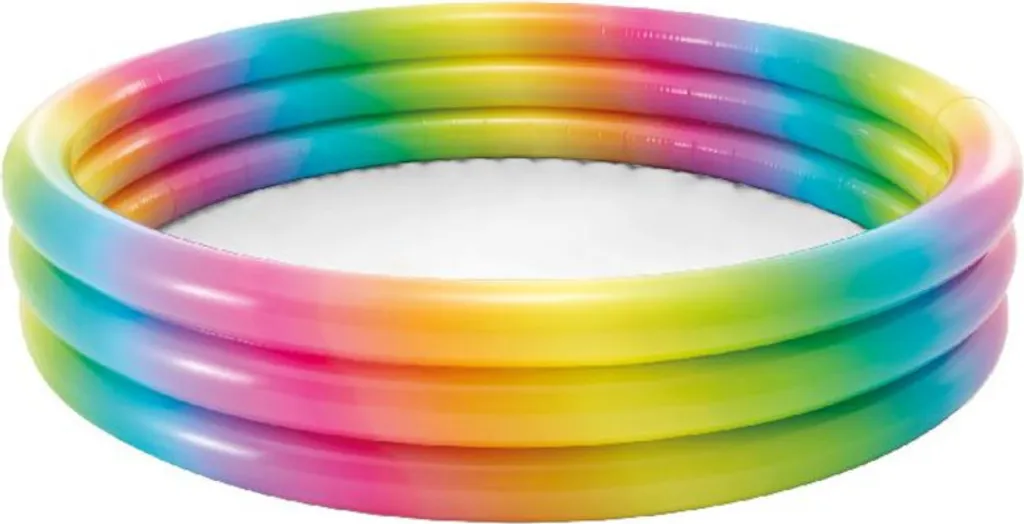 Piscina Intex 58449NP Rainbow Ombre: Relax e Gioco 168x38cm