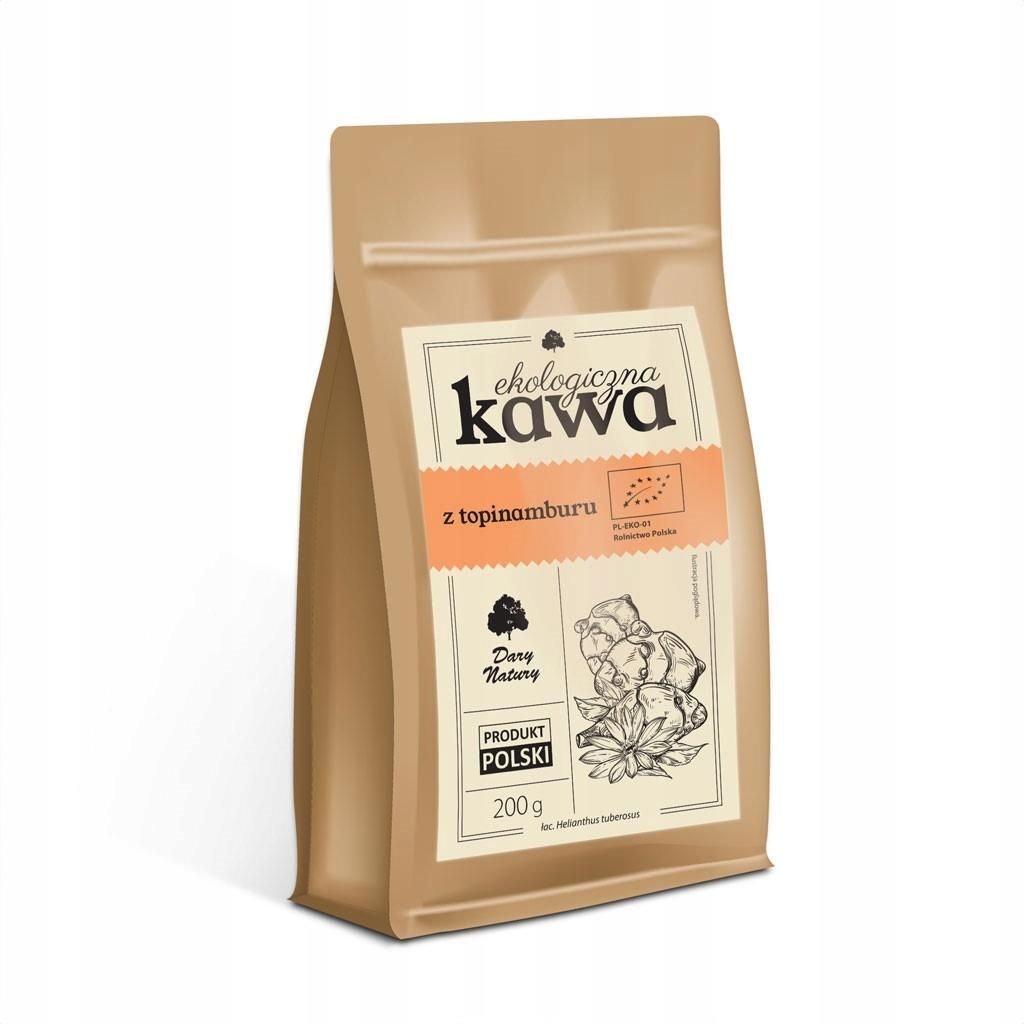 Kawa z topinamburu z korzeniem mniszka EKOOLOGICZNA Dary Natury 200g ZDROWA