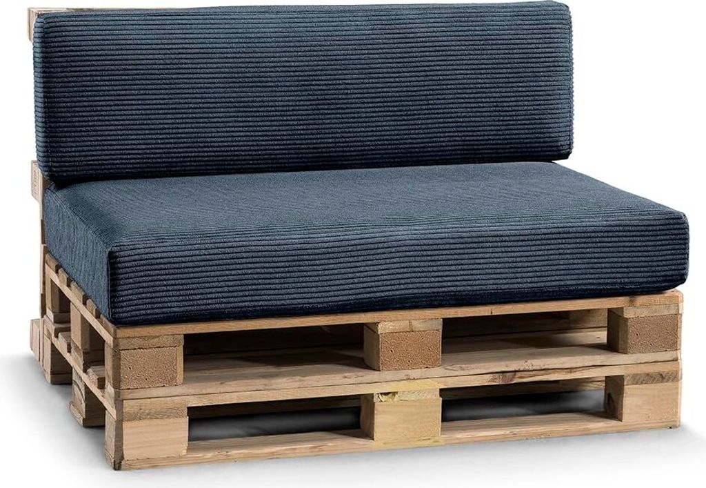 Coussin de palette, Coussin de canapé de jardin, Coussin Image du produit 