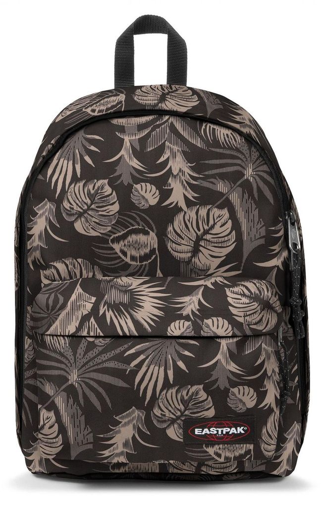 EASTPAK Schulrucksack Rucksack mit Laptopfach Out of Office 27L Brize Black Grey schwarz