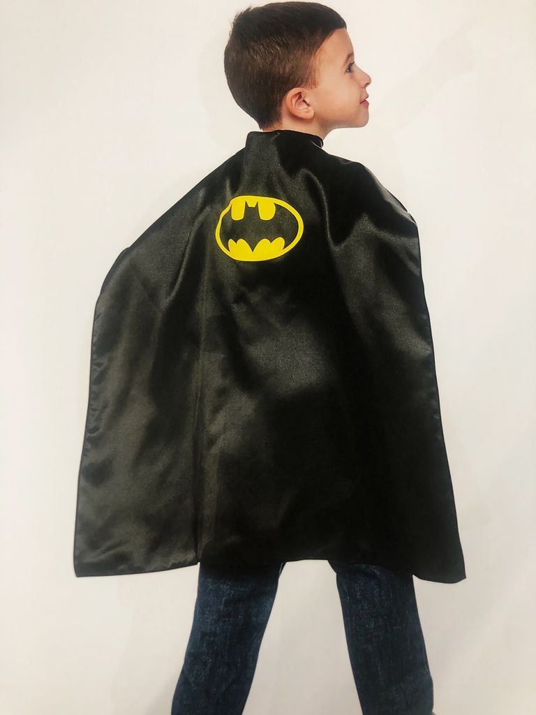 Batman Set Kinder Maske und Cape Einheitsgröße