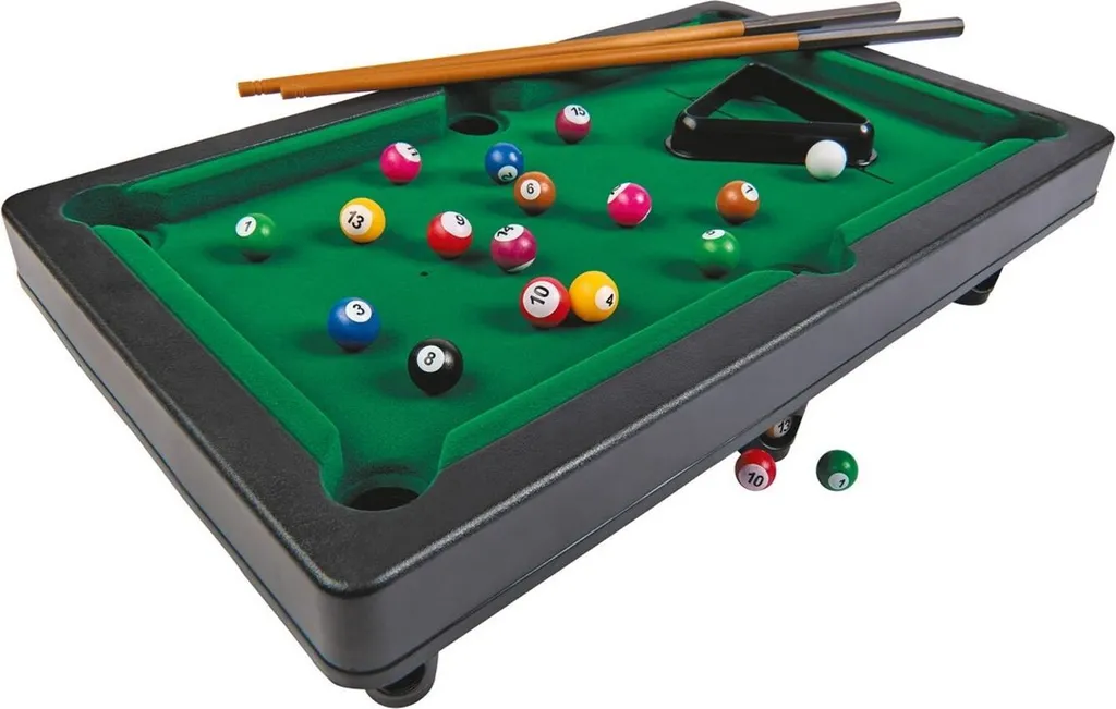 Mini Billard Noris en Bois avec Accessoires Complets de Jeu de Snooker - 8