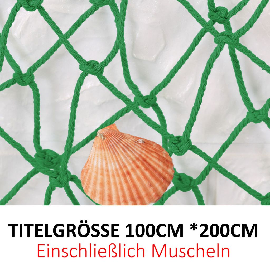 Fischernetz Deko 200x150cm - Wandbehang Für Party & Fotostudio