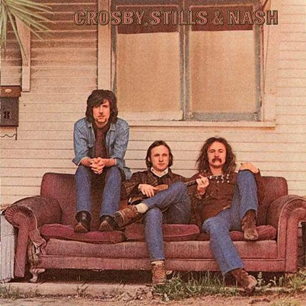 Crosby, Stills & Nash Vinyle 180g Réédition Remastérisée Harmonies Vocales Or