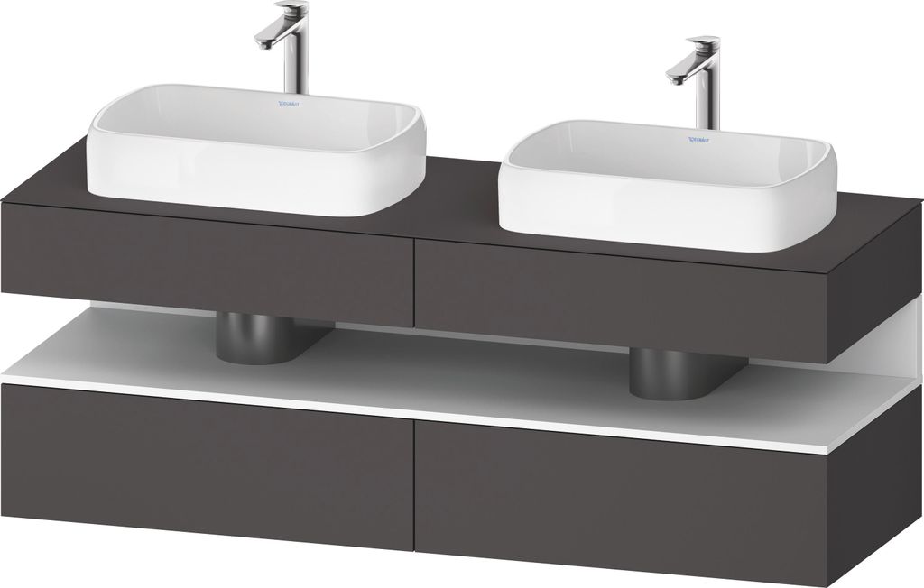 DURAVIT QA4779018490000 QTG KWTU WH Ek. 1600x550x600 Gt Mt. H