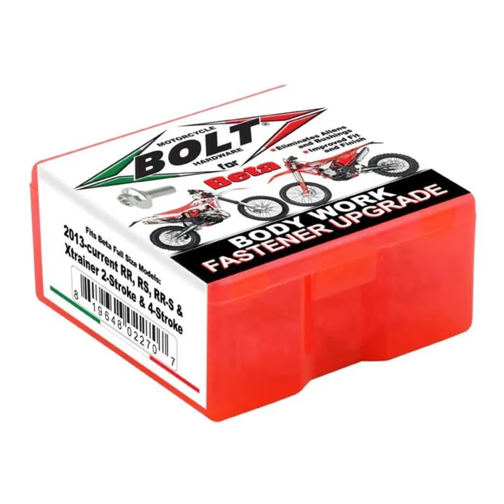 Remplacer visserie perdue Beta RR 50 Motard avec Kit fixation complet