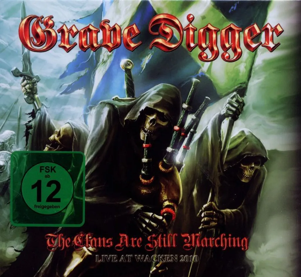 Revivez le Concert de Grave Digger The Clans Are Still Marching CD+DVD
