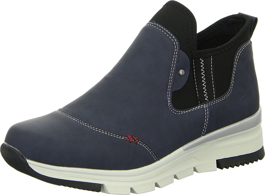 Alyssa Damen-Schlupfstiefelette Blau, Farbe:blau, EU Größe:42