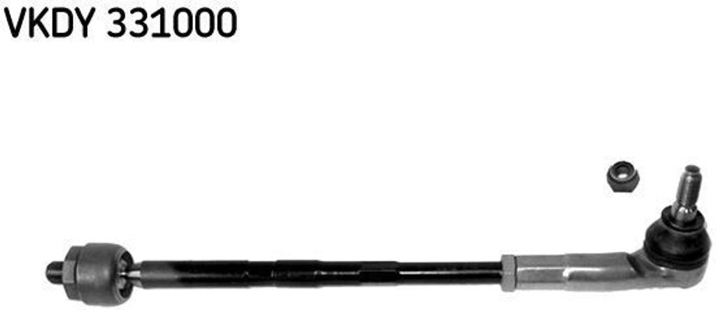 SKF VKDY 331000 Spurstange OE 6Q0423803B kompatibel mit Roomster, Polo 9N, Cordoba, Ibiza, Fabia
