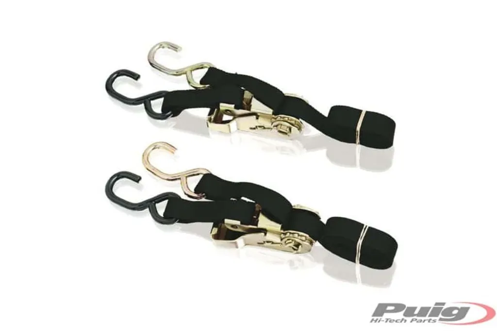 Sangles PUIG 6274N universelles pour éviter les chutes de moto