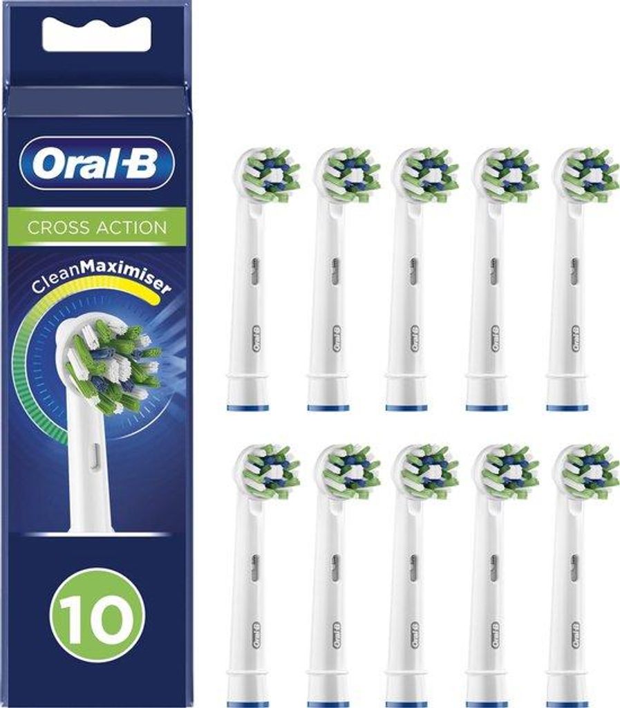 Oral-B Pro CrossAction -vaihtoharjat, 10 kpl Image du produit 