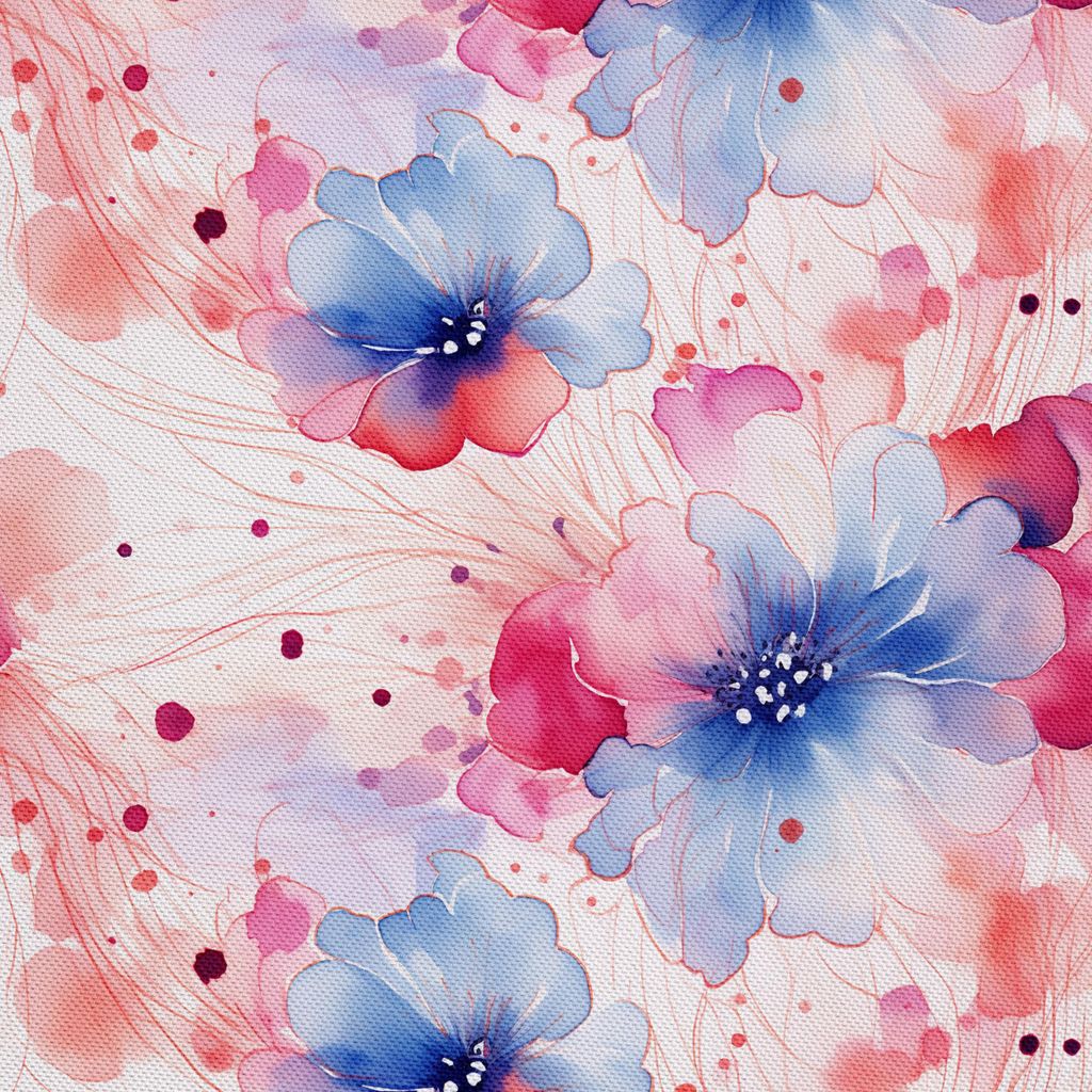 OUTDOOR DEKOSTOFFE OXFORD - Blumen - DX2691